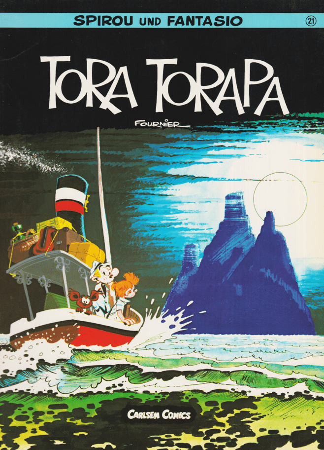 Spirou und Fantasio Band 21: Tora Torapa (1. Auflage) - secondcomic