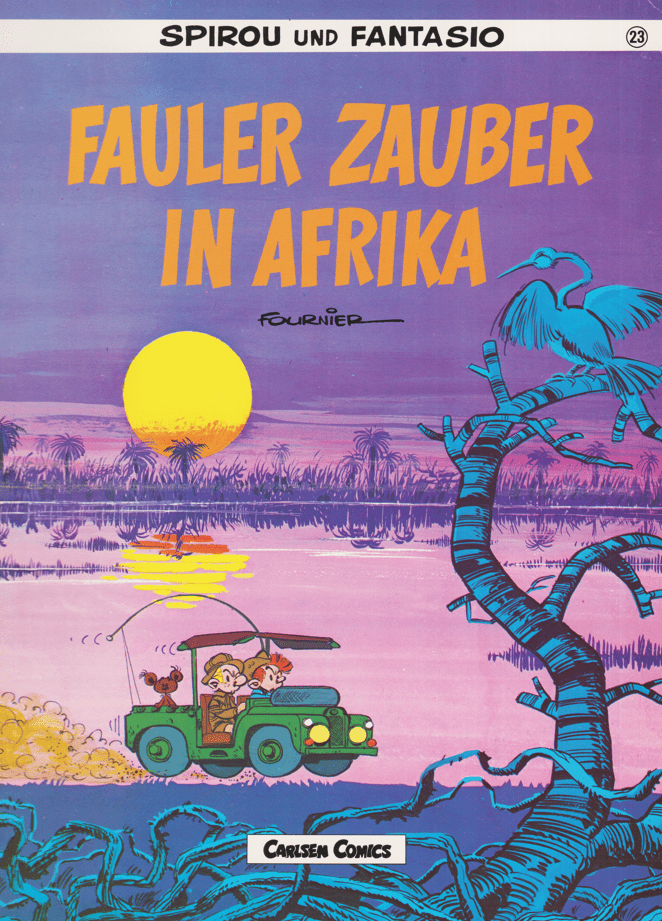 Spirou und Fantasio Band 23: Fauler Zauber in Afrika (1. Auflage) - secondcomic