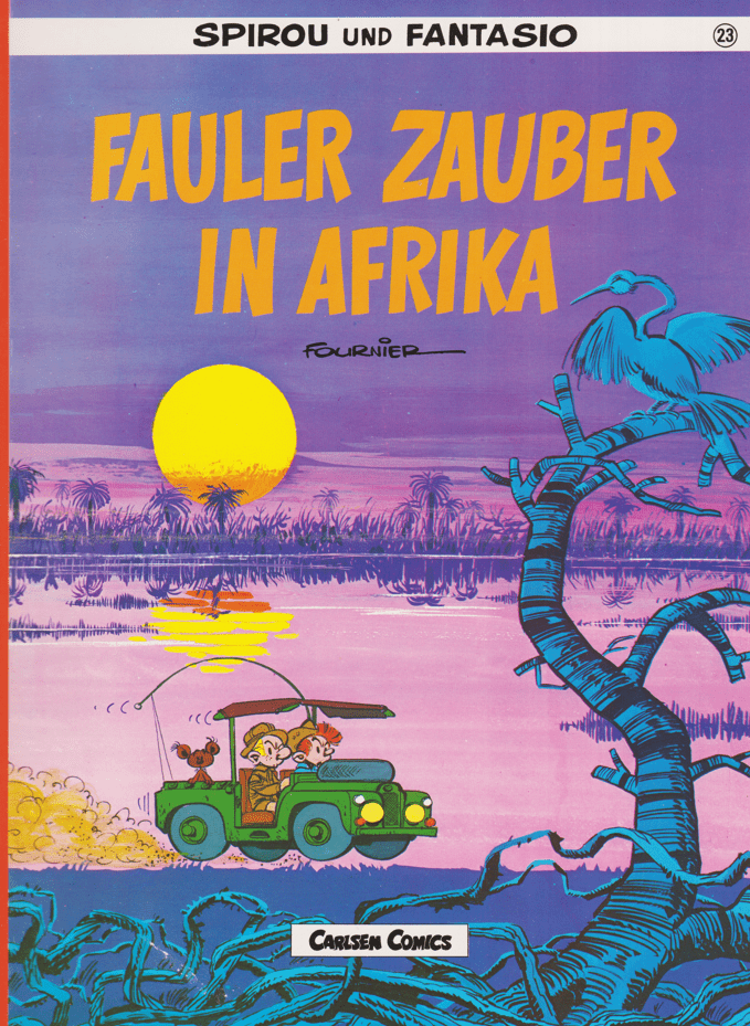 Spirou und Fantasio Band 23: Fauler Zauber in Afrika (höhere Auflage) - secondcomic