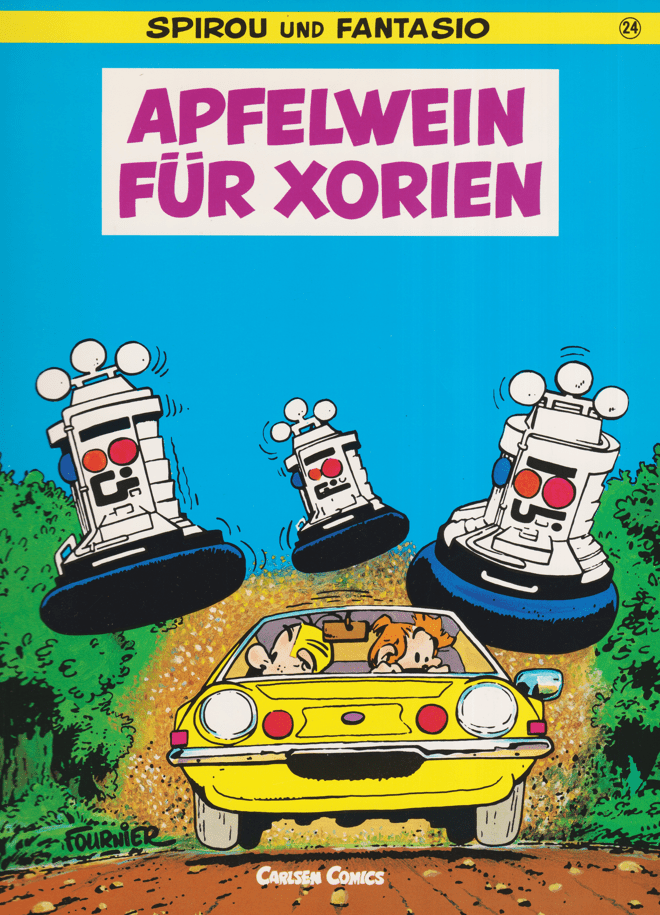 Spirou und Fantasio Band 24: Apfelwein für Xorien (1. Auflage) - secondcomic