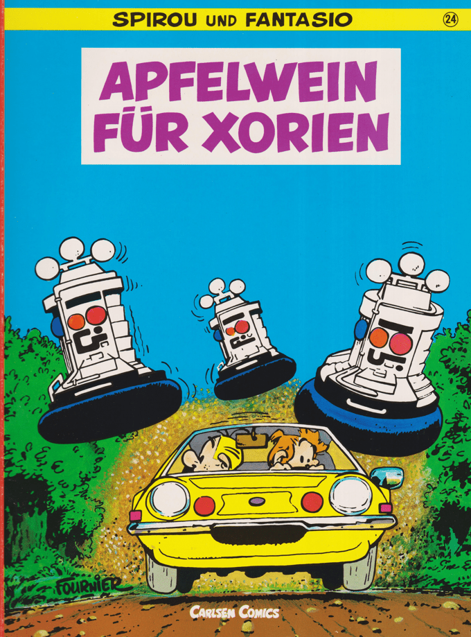 Spirou und Fantasio Band 24: Apfelwein für Xorien (höhere Auflage) - secondcomic