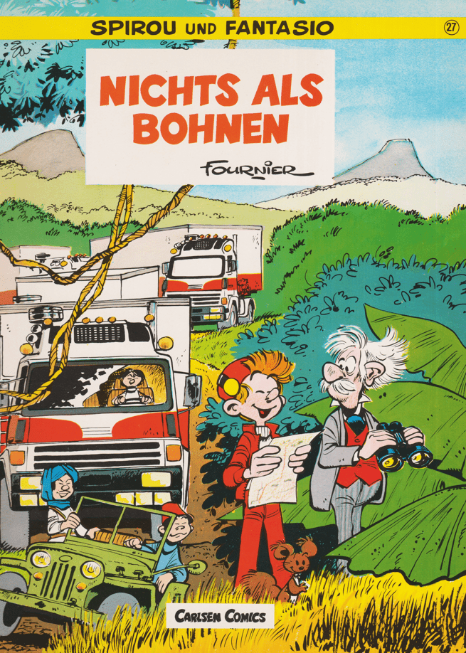 Spirou und Fantasio Band 27: Nichts als Bohnen (1. Auflage) - secondcomic
