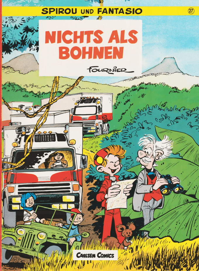 Spirou und Fantasio Band 27: Nichts als Bohnen (höhere Auflage) - secondcomic