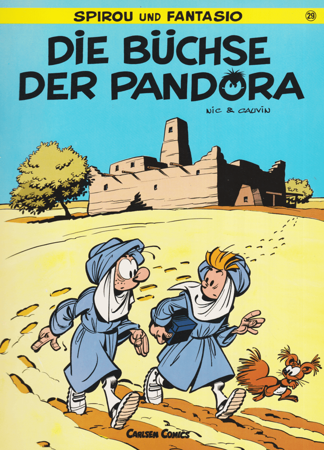 Spirou und Fantasio Band 29: Die Büchse der Pandora (1. Auflage) - secondcomic
