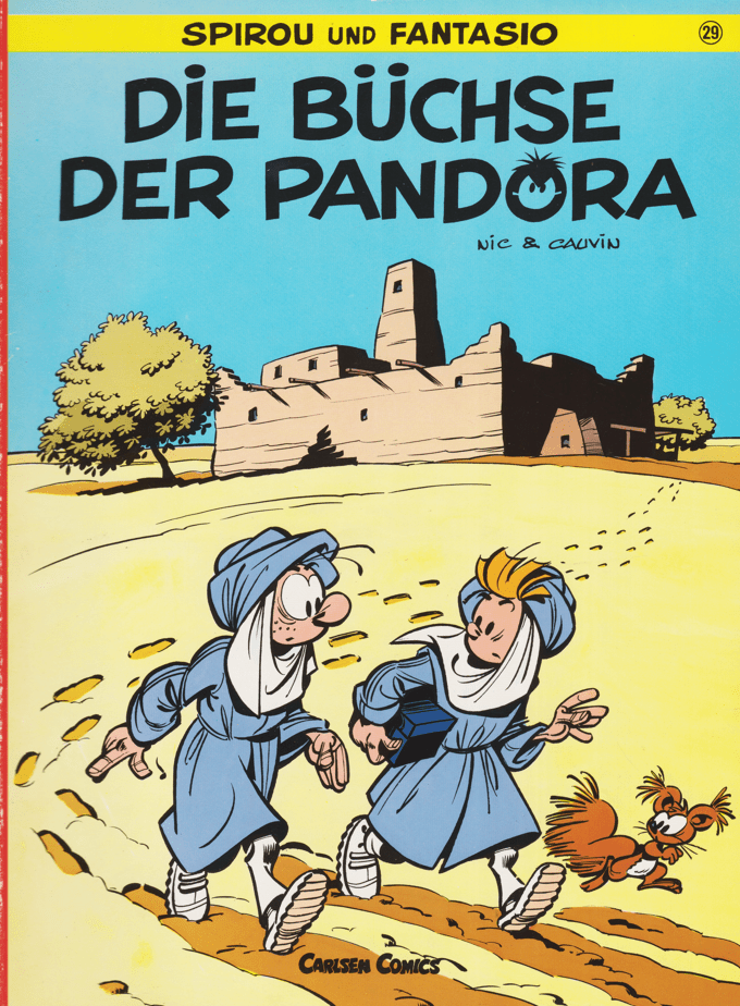 Spirou und Fantasio Band 29: Die Büchse der Pandora (höhere Auflage) - secondcomic