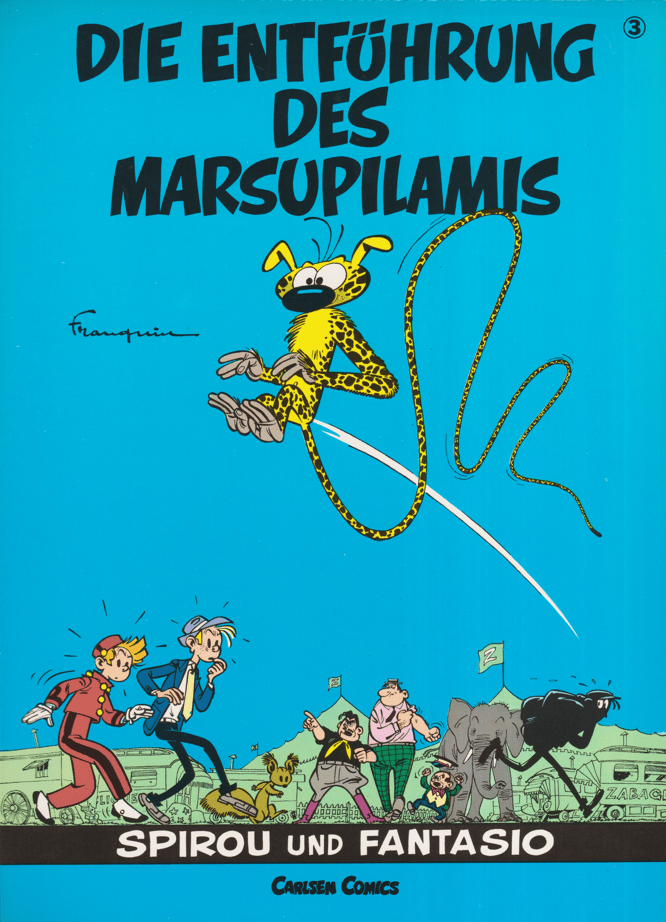 Spirou und Fantasio Band 3: Die Entführung des Marsupilamis (1. Auflage) - secondcomic