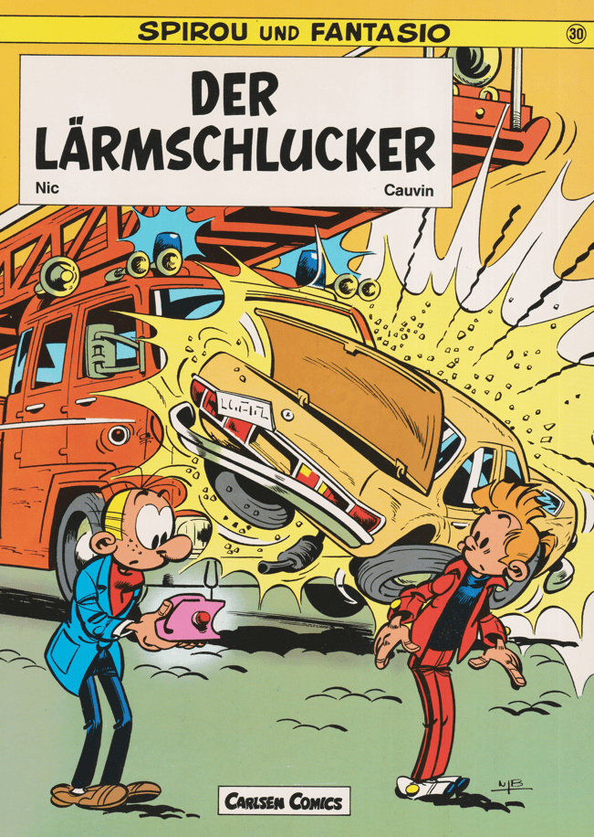 Spirou und Fantasio Band 30: Der Lärmschlucker (1. Auflage) - secondcomic