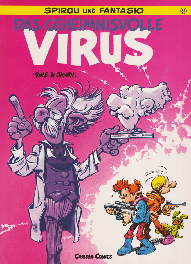Spirou und Fantasio Band 31: Das geheimnisvolle Virus (1. Auflage) - secondcomic