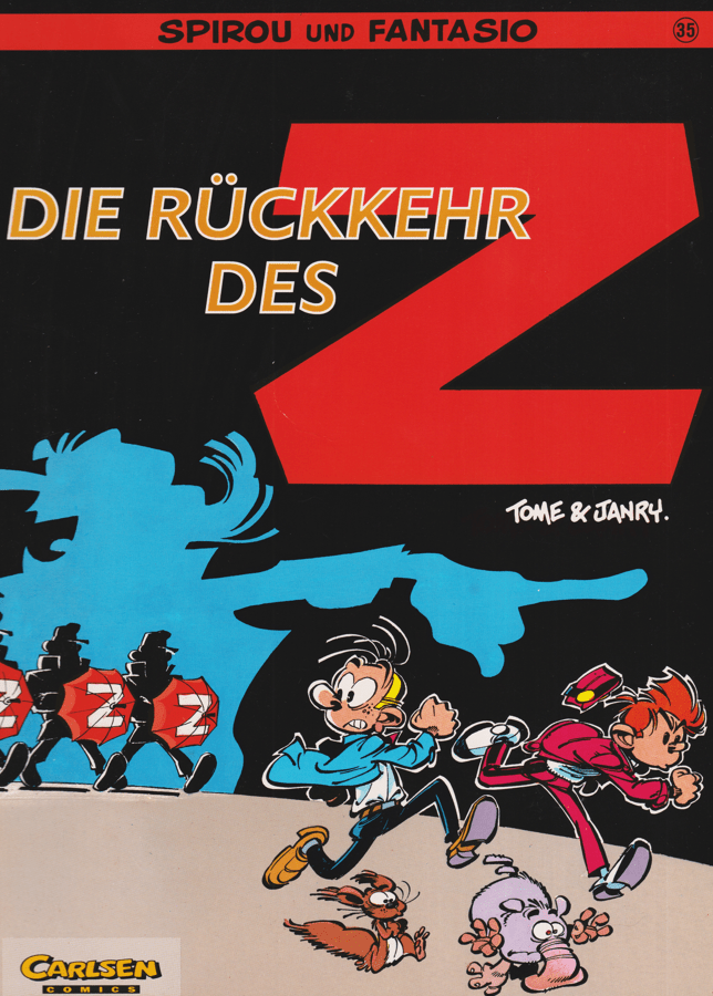 Spirou und Fantasio Band 35: Die Rückkehr des Z (1. Auflage) - secondcomic
