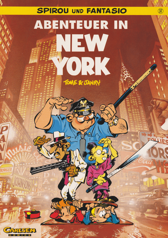 Spirou und Fantasio Band 37: Abenteuer in New York (1. Auflage) - secondcomic
