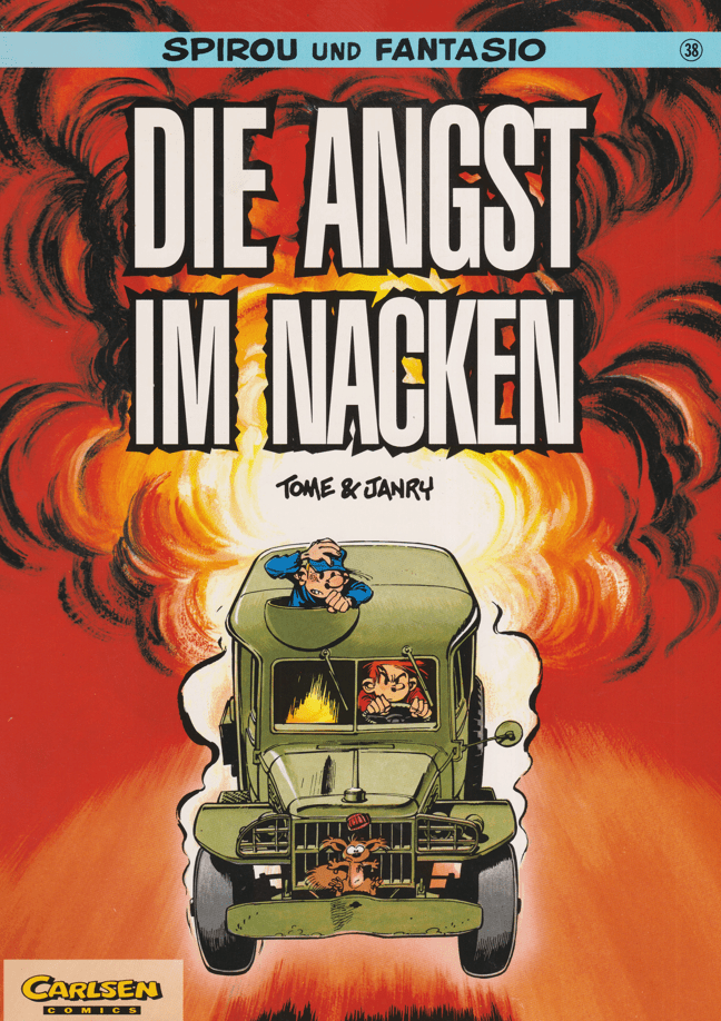 Spirou und Fantasio Band 38: Die Angst im Nacken (1. Auflage) - secondcomic