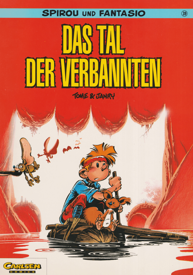 Spirou und Fantasio Band 39: Das Tal der Verbannten (1. Auflage) - secondcomic