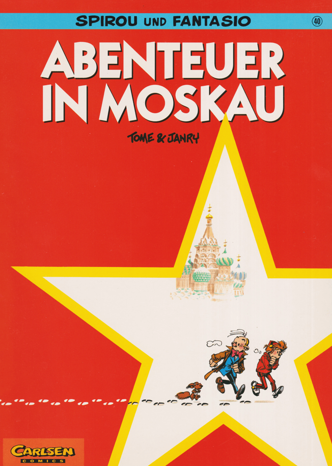 Spirou und Fantasio Band 40: Abenteuer in Moskau (1. Auflage) - secondcomic