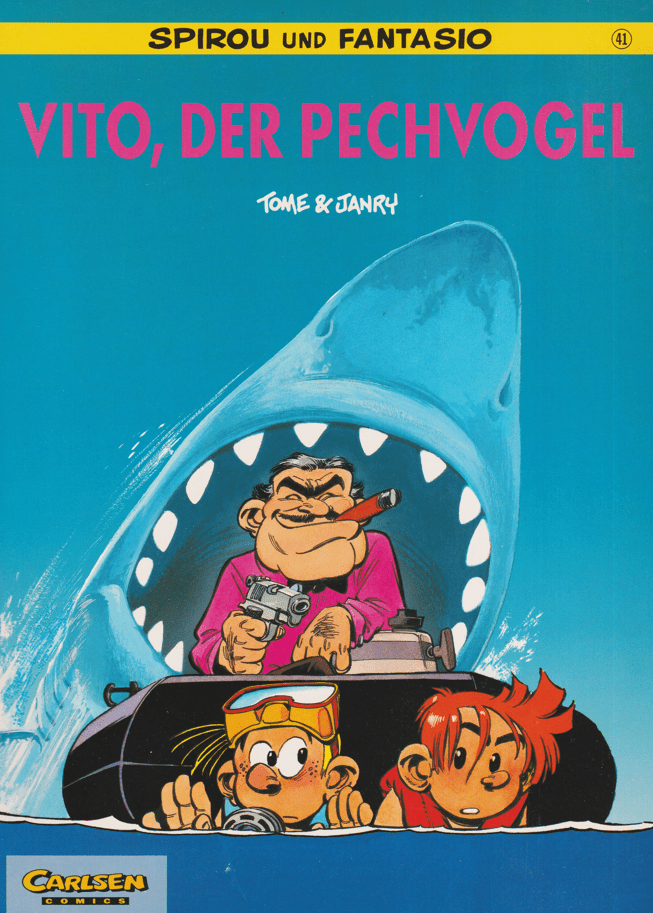 Spirou und Fantasio Band 41: Vito, der Pechvogel (1. Auflage) - secondcomic
