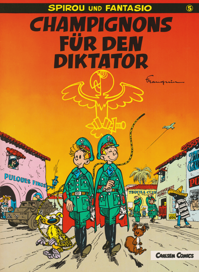 Spirou und Fantasio Band 5: Champignons für den Diktator (1. Auflage) - secondcomic