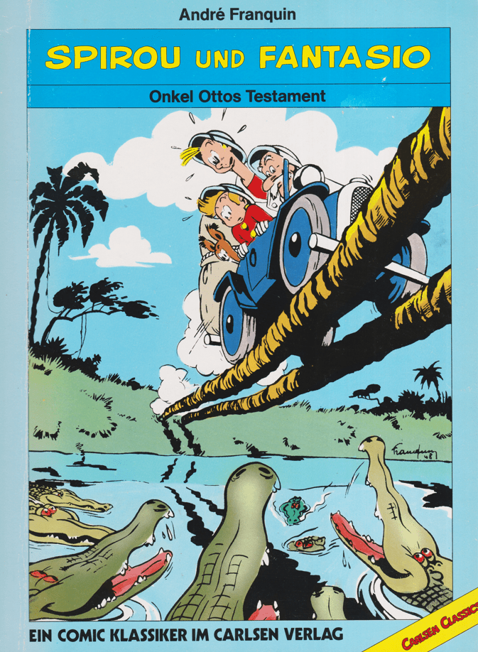 Spirou und Fantasio - Carlsen Classics Band 3: Onkel Ottos Testament - secondcomic