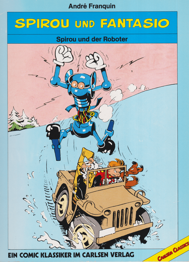 Spirou und Fantasio - Carlsen Classics Band 4: Spirou und der Roboter - secondcomic