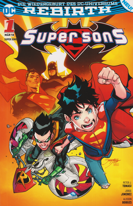 Super Sons Nr. 1: Familienzoff (Panini, 2018 - 2019) - secondcomic