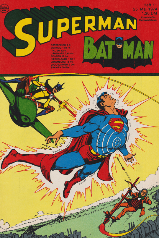 Superman - Batman (Ehapa) 1974 Heft 11 - secondcomic