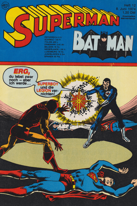 Superman - Batman (Ehapa) 1974 Heft 12 - secondcomic