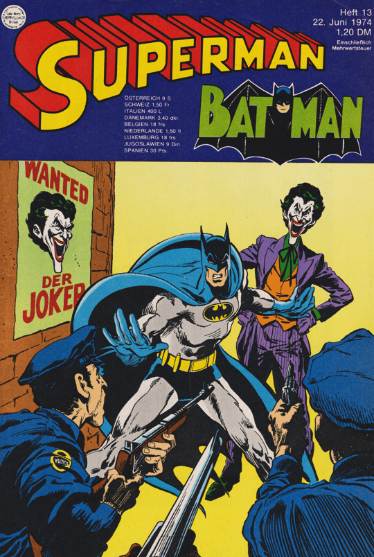 Superman - Batman (Ehapa) 1974 Heft 13 - secondcomic