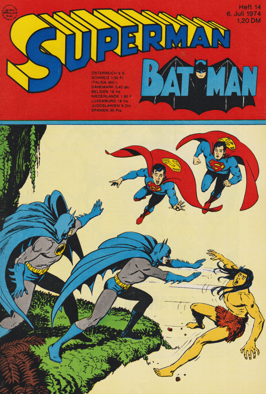 Superman - Batman (Ehapa) 1974 Heft 14 - secondcomic