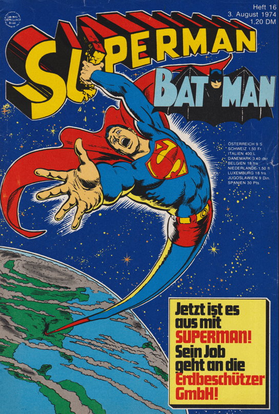 Superman - Batman (Ehapa) 1974 Heft 16 - secondcomic