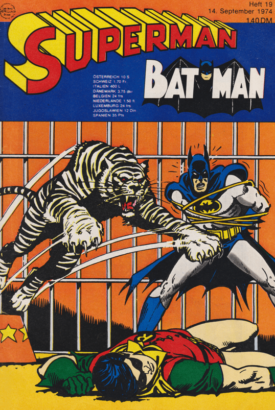 Superman - Batman (Ehapa) 1974 Heft 19 - secondcomic