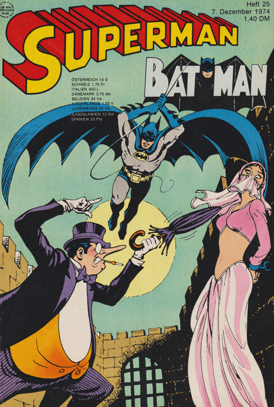 Superman - Batman (Ehapa) 1974 Heft 25 - secondcomic