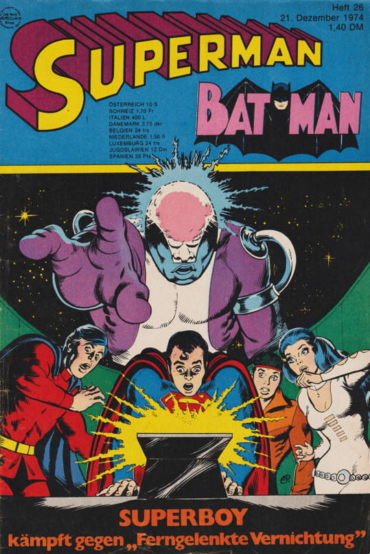 Superman - Batman (Ehapa) 1974 Heft 26 - secondcomic