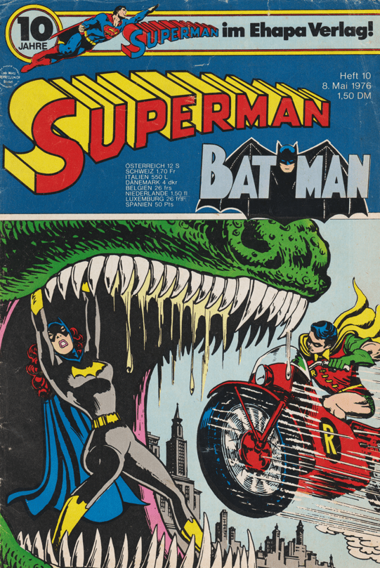 Superman - Batman (Ehapa) 1976 Heft 10 - secondcomic