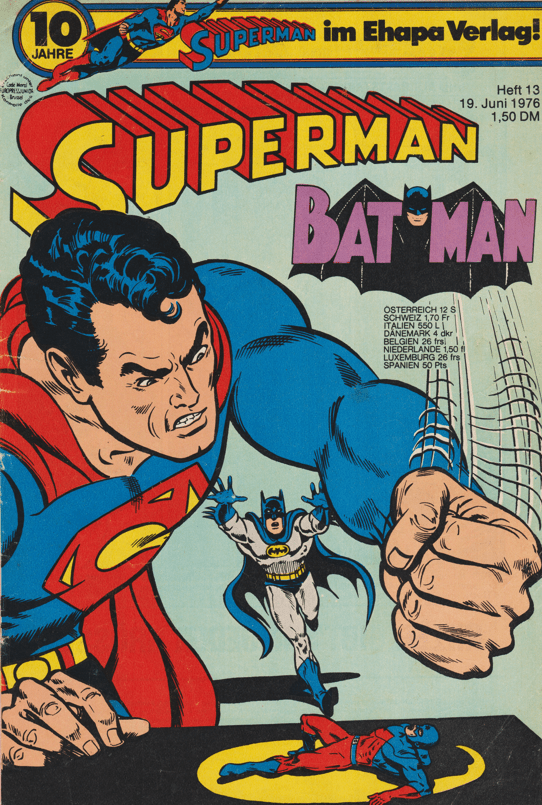 Superman - Batman (Ehapa) 1976 Heft 13 - secondcomic