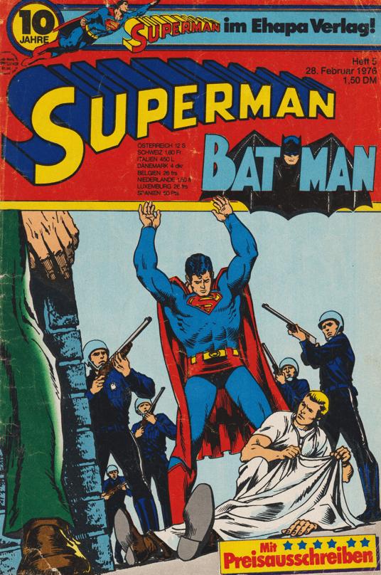Superman - Batman (Ehapa) 1976 Heft 5 - secondcomic