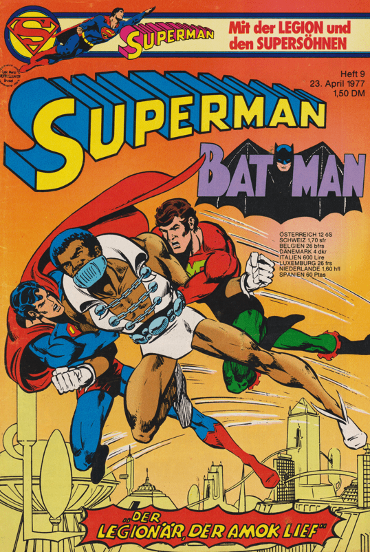 Superman - Batman (Ehapa) 1977 Heft 9 - secondcomic