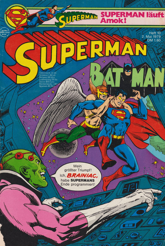 Superman - Batman (Ehapa) 1979 Heft 10 - secondcomic