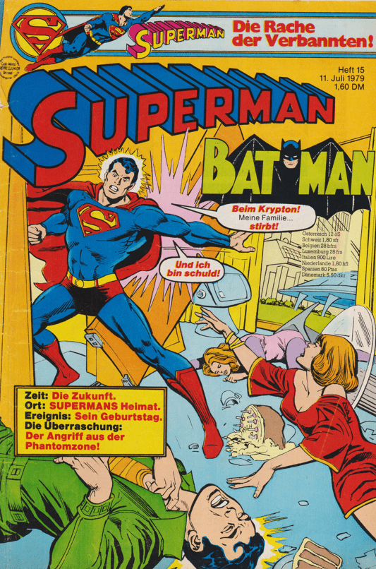 Superman - Batman (Ehapa) 1979 Heft 15 - secondcomic