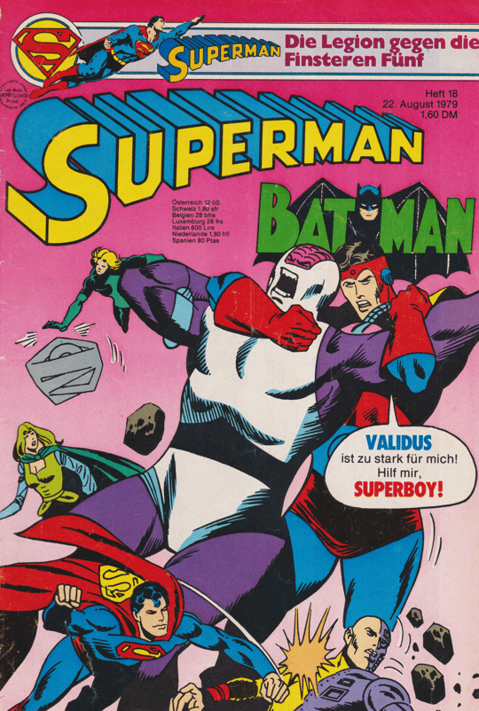 Superman - Batman (Ehapa) 1979 Heft 18 - secondcomic