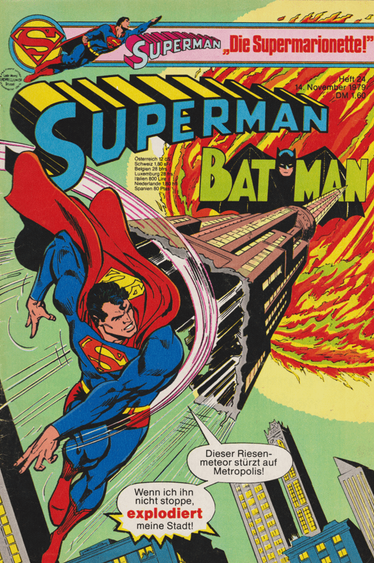 Superman - Batman (Ehapa) 1979 Heft 24 - secondcomic