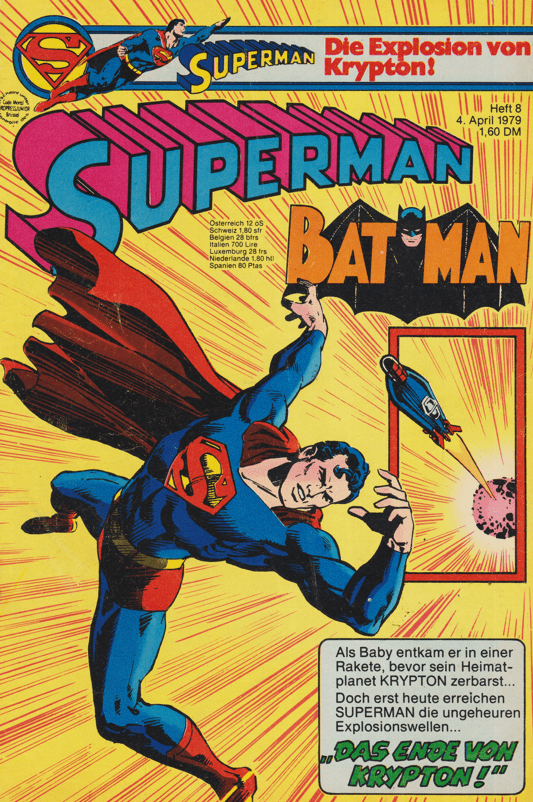 Superman - Batman (Ehapa) 1979 Heft 8 - secondcomic