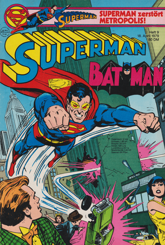 Superman - Batman (Ehapa) 1979 Heft 9 - secondcomic