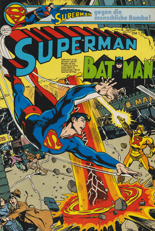 Superman - Batman (Ehapa) 1980 Heft 1 - secondcomic