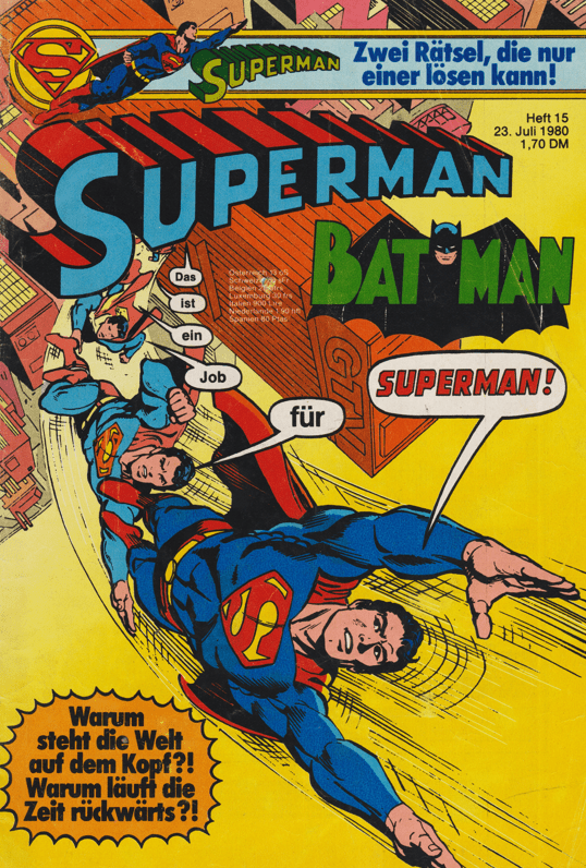 Superman - Batman (Ehapa) 1980 Heft 15 - secondcomic
