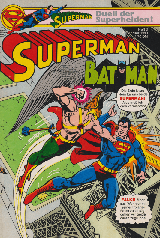 Superman - Batman (Ehapa) 1980 Heft 3 - secondcomic