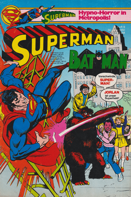 Superman - Batman (Ehapa) 1980 Heft 9 - secondcomic