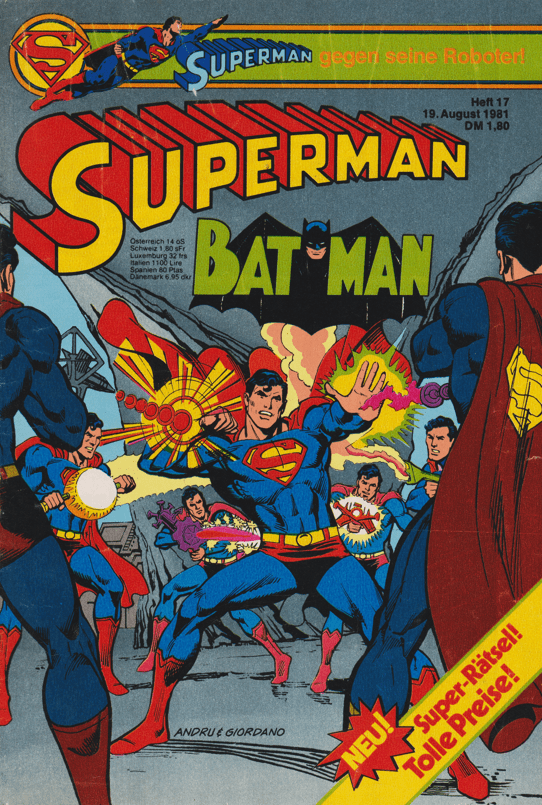 Superman - Batman (Ehapa) 1981 Heft 17 - secondcomic