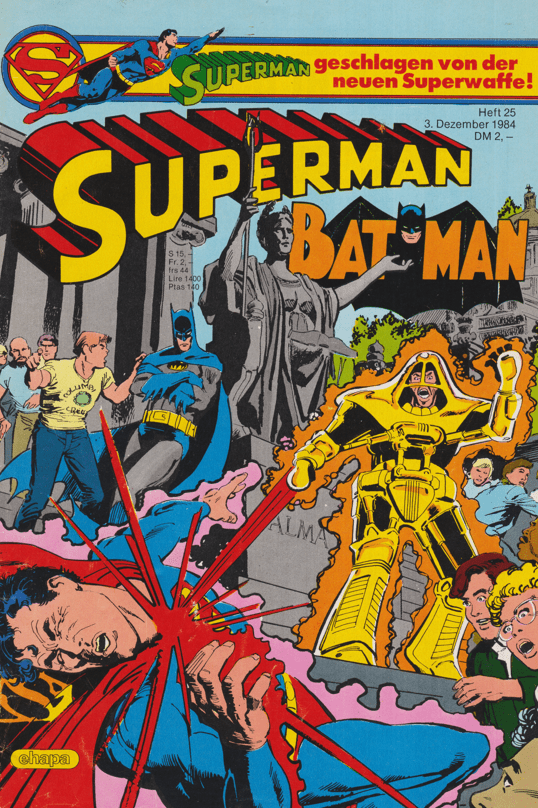 Superman - Batman (Ehapa) 1984 Heft 25 - secondcomic