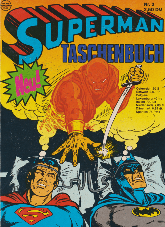 Superman Taschenbuch Nr. 2 (Ehapa) - secondcomic