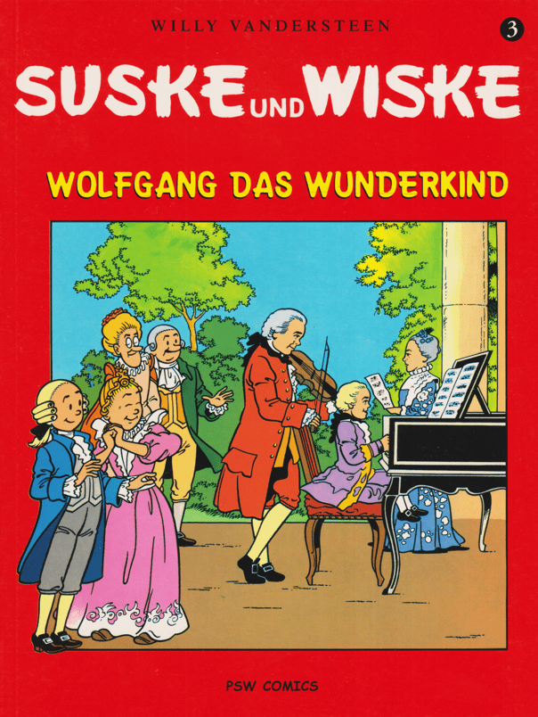 Suske und Wiske Band 3: Wolfgang das Wunderkind - secondcomic