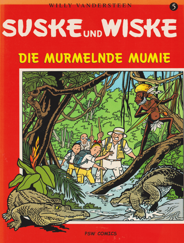 Suske und Wiske Band 5: Die murmelnde Mumie - secondcomic