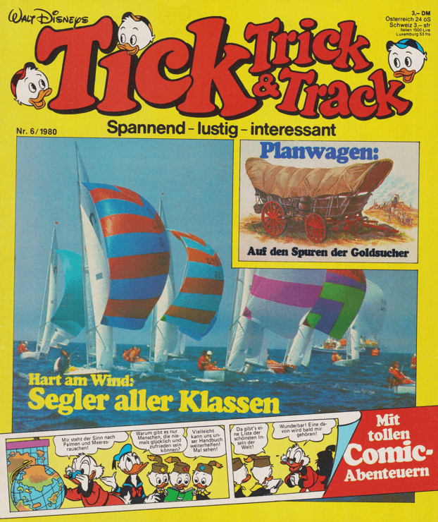 Tick, Trick und Track 1980 Nr. 6 - secondcomic
